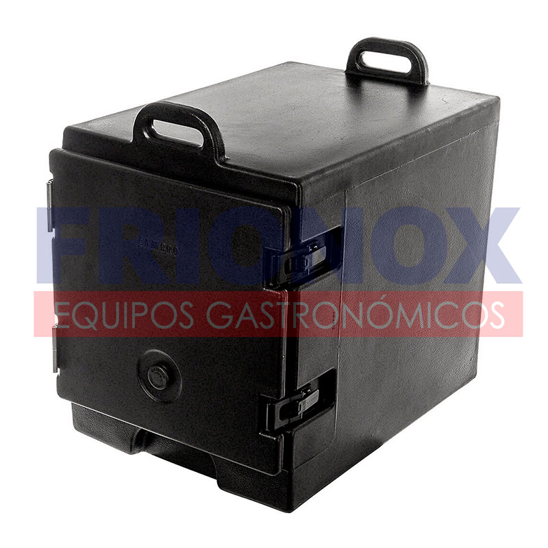 CONTENEDOR ISOTERMICO APILABLE CAMCARRIER 08 GN 1/1 x 1" (NEGRO)