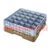 CAMRACK DE 25 COMPARTIMENTOS PARA COPAS Y VASOS (BEIGE) - 25S638-184