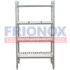 ESTANTERIA DE 04 NIVELES 910x610x1630mm. (GRAFITO) - ESU243664V4-580