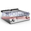 FRY-TOP DE GAS PLANCHA INCLINADA CROMADA 2/3 LISA 1/3 RAYADA - NFT78GTMC