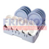 RACK DE LAVADO CON ESPIGAS 5x9 (GRIS CLARO) - PR59314-151