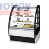 VITRINA EXHIBIDORA REFRIGERADA VIDRIO CURVO FRONTAL LINEA AMBAR - VBR9R